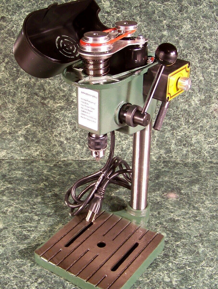 Variable-Speed Mini Benchtop Drill Press at