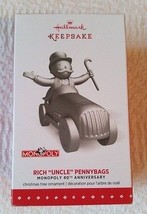 Rich "Uncle" Pennybags Monopoly 2015 Ltd Ed Hallmark Keepsake Ornament NEW! - $14.52