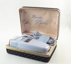 Womens Electric Shaver, Remington Duchess, Vintage Industrial Light Blue Razor - $24.00