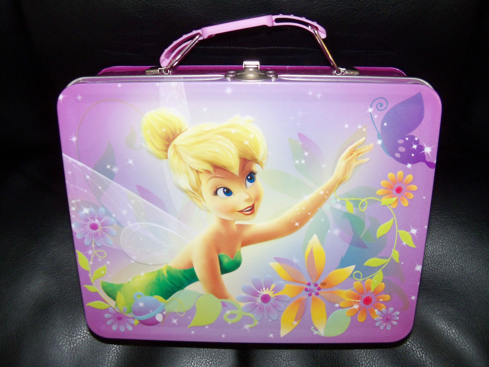 Disney Princess Embossed Tin Lunch Box - Cinderella, Snow White, and others