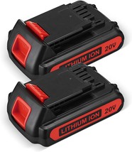 Enermall Replace for Black and Decker 40V Max Lithium Battery 2500mAh Lbx2040 LBXR2036