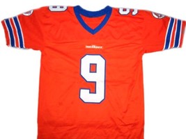 Bobby Boucher #9 The Waterboy Movie Football Jersey Orange Any Size image 1