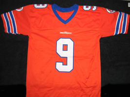 Bobby Boucher #9 The Waterboy Movie Football Jersey Orange Any Size image 5