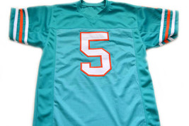 Ray Finkle #5 Ace Ventura Movie Men Football Jersey Teal Green Any Size image 2
