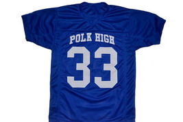 Al Bundy #33 Polk High Married With Children Movie Football Jersey Blue Any Size image 2
