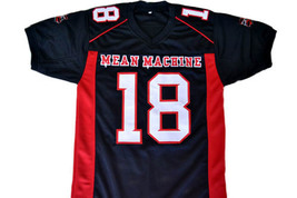 Paul Crewe #18 Mean Machine Longest Yard Movie Football Jersey Black Any Size image 5