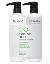 Zenagen Evolve Shampoo Treatment and Conditioner Unisex Duo  ($200.00 Value)