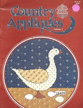 Designs by Gloria &amp; Pat Book 25 Country Appliques Volume 1 - Cross Stitch - $9.90