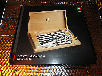 ZWILLING J.A. Henckles Collection 3 Piece Cheese Knife Set Stainless Steel.  NIB