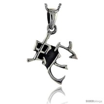 Sterling Silver Chinese Character for the Year of the SNAKE Horoscope Charm, 1  - $59.02