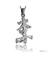 Sterling Silver Chinese Character for LEE Family Name Charm, 1 1/2 in  - $68.20