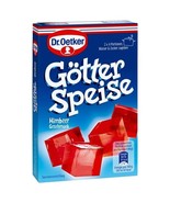 Dr.Oetker Gotter Speise JELLO : RASPBERRY -Made in Germany-  FREE SHIPPING - $6.92