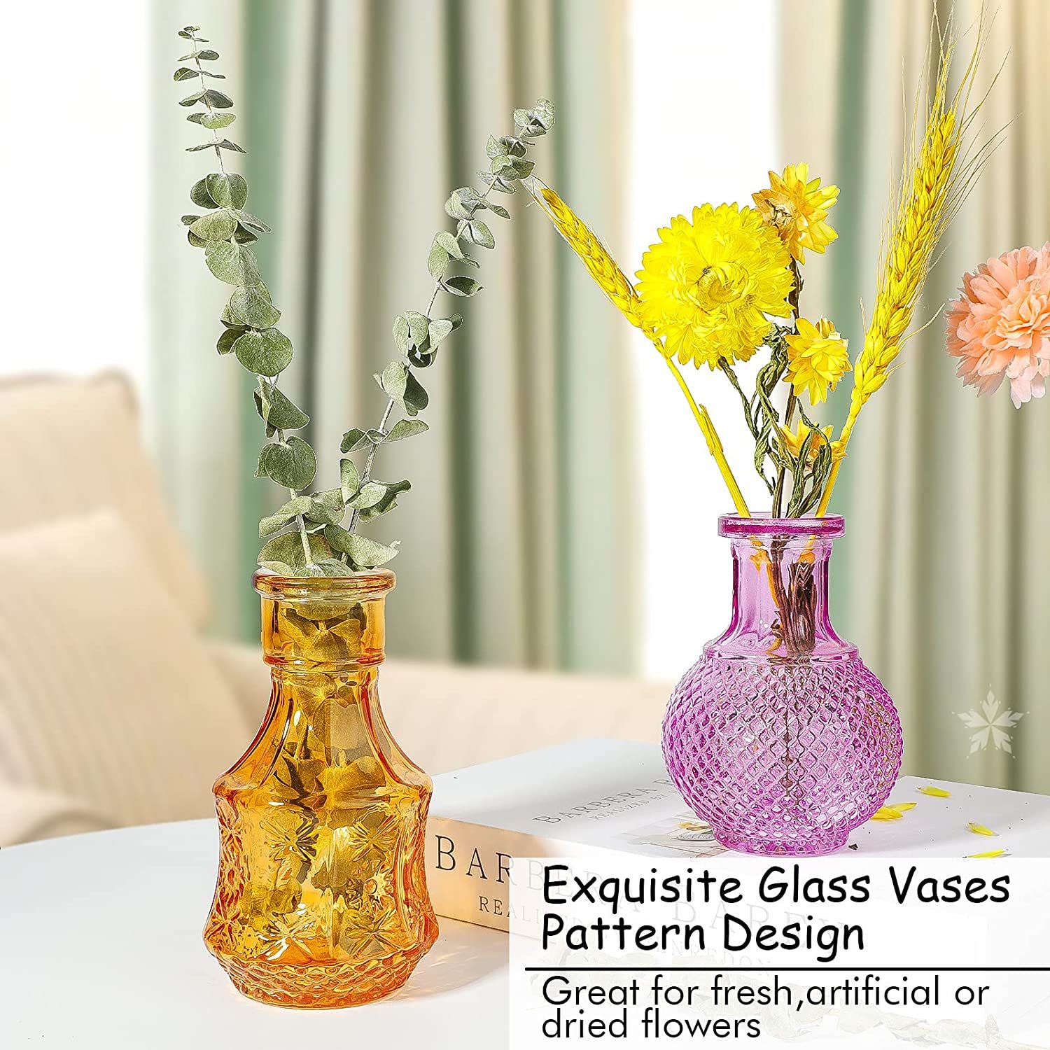 Glass Bud Vases Set Of 12,Small Vases For and 50 similar items