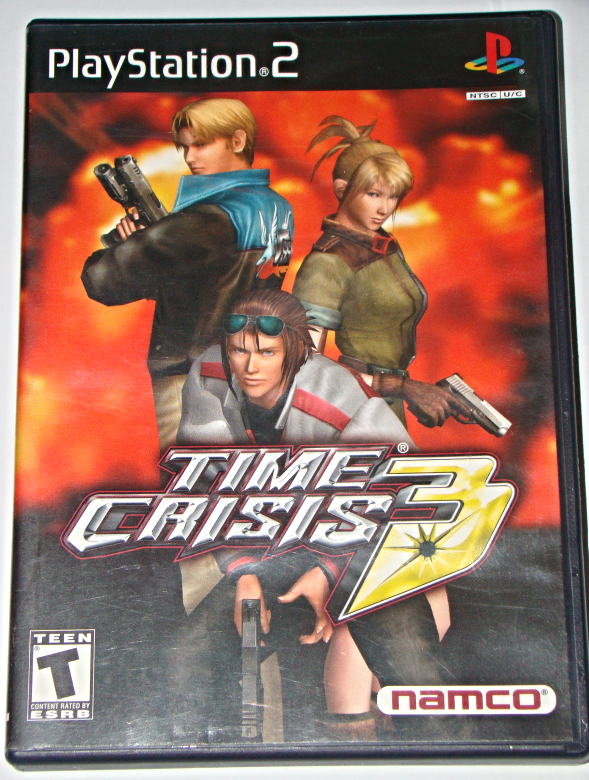 Playstation 2 - TIME CRISIS 3 (Complete with Manual) - Video Games