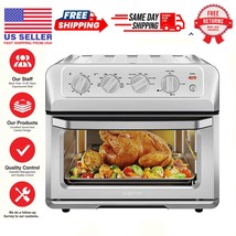 Aeitto 32QT MAX Smart Air Fryer, with Rotisserie and Full Accessories,  19-In-1 Digital Airfryer Toaster Oven Combo with Dehydrator