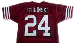 Stilinski #24 Beacon Hills Lacrosse Jersey Teen Wolf TV Serie Maroon Any Size image 2