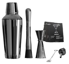 Kraftware Brushed Stainless Steel 24-Ounce Cocktail Shaker