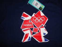 NWT Blue 2012 Olympics Official Product Adult S T Shirt New With Tags Fr... - $24.97