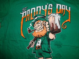 Green New England  Strong St Paddy&#39;s Day Leprechaun  Beer Mug t Shirt XL... - $19.77