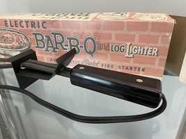 Vintage Electric Bar-B-Q and Log Lighter in Original Box image 11