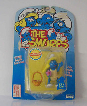 The Smurfs I'm Smurfette Poseable Action Figure NIP 1996 A4 - $8.00