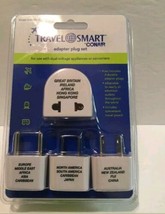 ConAir Travel Smart 4 Adapter Plug Set with Pouch NIP - $12.99