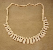 Vintage 1950&#39;s Hawaii Wedding necklace - Hawaiian flower choker - Love s... - $125.00