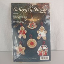 Vintage Felt Ornament Kit Bucilla CINDERELLA 'jeweled' Holiday Ornament Kit  3584 Set of 4 Sealed Kit 