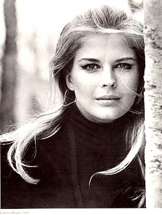 Primary image for Beautiful CANDICE BERGEN - 1968 Hollywood Glamour DUOTONE Print