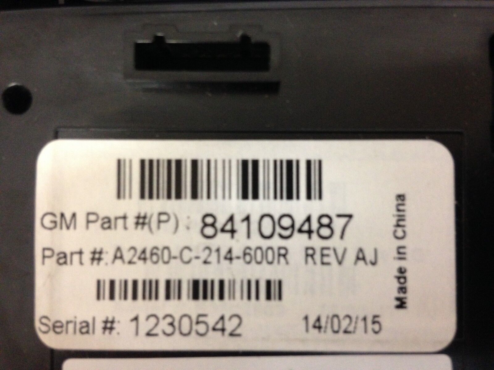 XT5 overhead console. HomeLink Garage Door Opener, OnStar, Sunroof. Jet