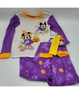 Mickey Minnie Mouse Halloween Pajamas 2T 3T Snug Fit Toddler Girls Trick... - $19.90