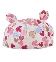 Summer Baby Hats/Caps Cartoon Pure Cotton Cloth Caps Mouse Head