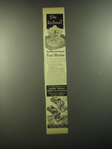 1949 The Cracker Jack Co. Ad - Like Ice Cream? Try Marcia Camp's Fruit Marlow - $14.99