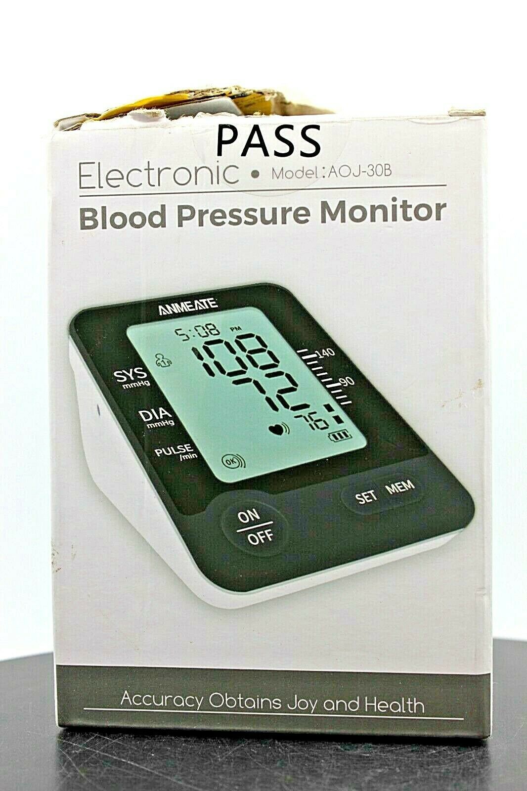 Drive Medical Automatic Deluxe Blood Pressure Monitor, Upper Arm White