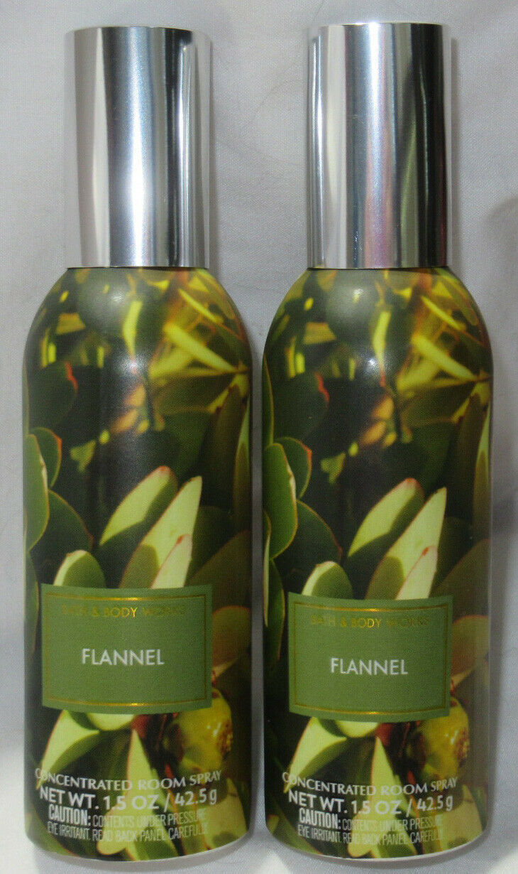 Primary image for Bath & Body Works Concentrated Room Spray FLANNEL Lot Set of 2