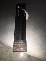 Elf Lip Liner &amp; Blending Brush Dark Brown 82207 - $18.69