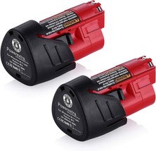 Powerextra 2-Pack 3000mAh 40V Max Replacement Battery for Black