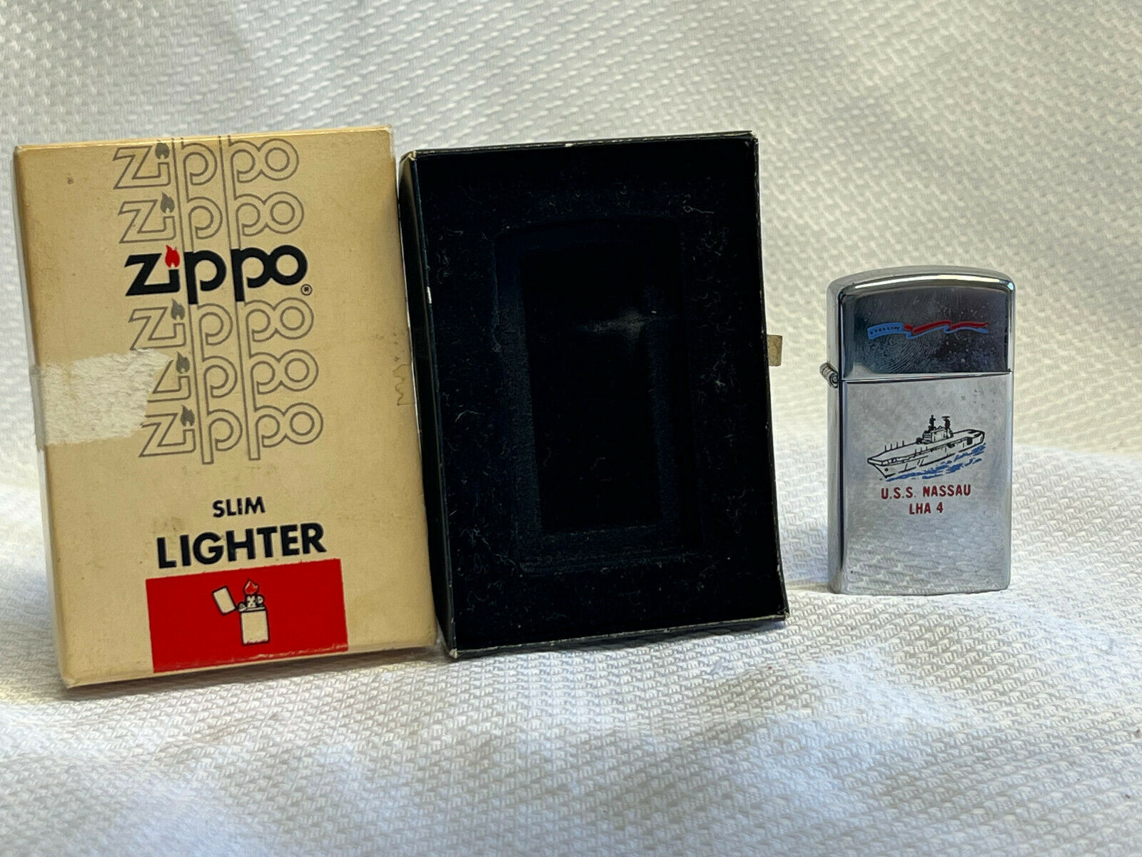 1978 Slim Zippo U.S.S. Nassau LHA 4 Plank and 50 similar items