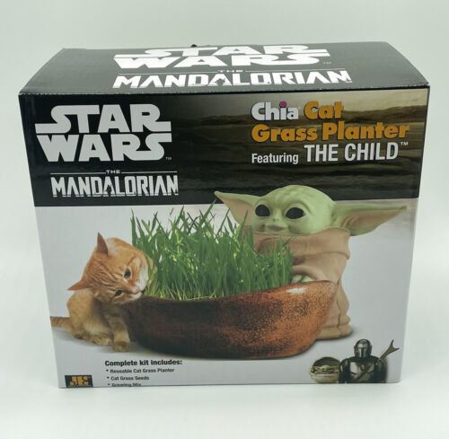 Star Wars The Mandalorian The Child Baby Yoda Chia Pet Decorative Planter