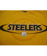 NFL Pittsburgh Steelers National Football League Fan Yellow T Shirt M - $15.91