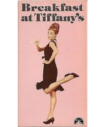 VHS "Breakfast At Tiffany's" - Audrey Hepburn & George Peppard - comedy romance - $2.92