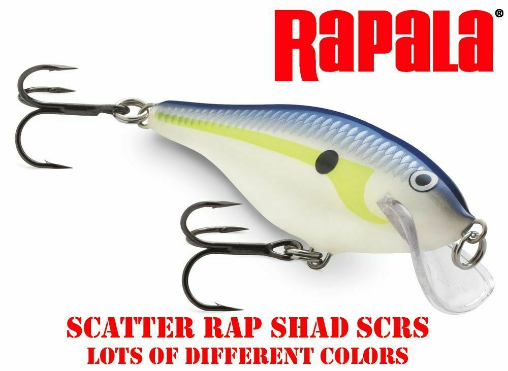 Primary image for Rapala Scatter Rap Shad SCRS 7 cm Fishing lures / Different colors / BRAND NEW