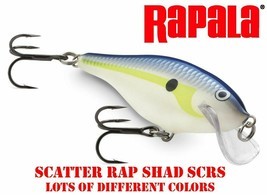 Rapala Scatter Rap Shad SCRS 7 cm Fishing lures / Different colors / BRA... - $8.58