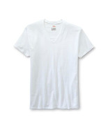 Hanes Men’s T-Shirts 6 Pk ComfortSoft V-Neck Tagless - $11.38