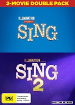 Double Feature: Sing / Sing 2 DVD | Region 4 - $28.47