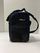 Vintage GBA Nintendo Gameboy Advance Black w/ Blue Soft Padded Carrying Case Bag - $18.99