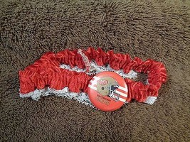 Vintage San Francisco 49ers Super Bowl XIX Garter and pin back - $11.88