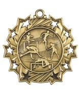 Track &amp; Field Medals Award Trophy Team Sports W/Free Lanyard FREE SHIPPI... - $0.99+
