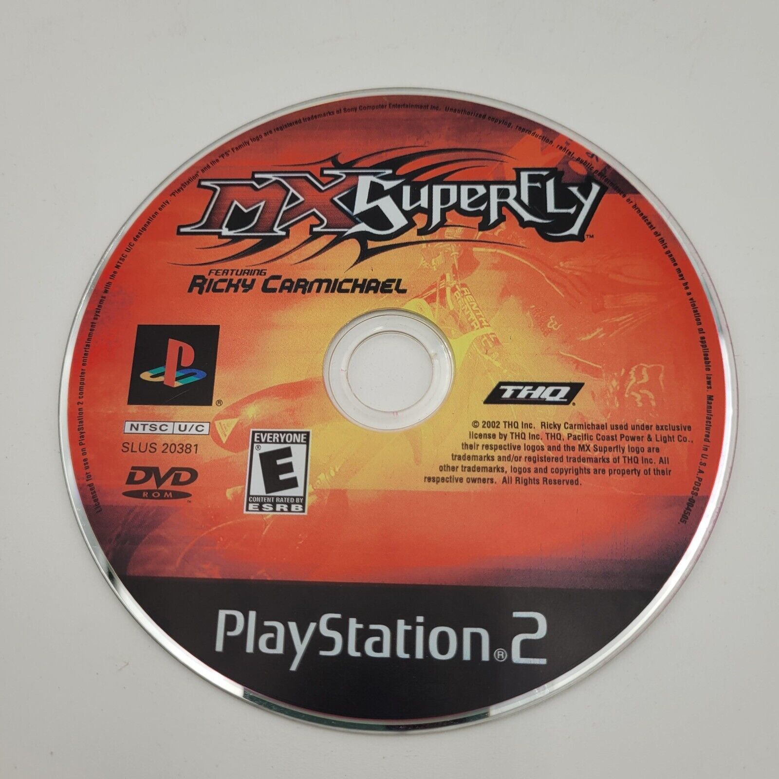 Mx Superfly Featuring Ricky Carmichael - Playstation 2 Game Ps2 Free 