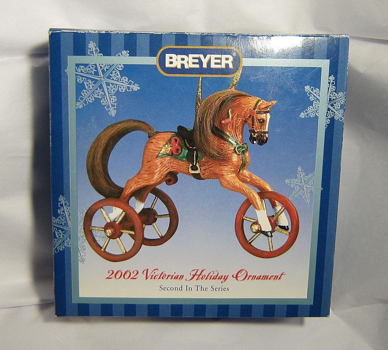 Breyer Horse 2002 Victorian Holiday Ornament Second in series Retired NIB - $34.00